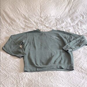 Coastal Culture Canmore Moss Green Crewneck Sweatshirt Size Large